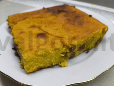 Varškės-moliūgų apkepas su razinomis pagrindine nuotrauka