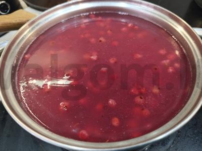 Raudonųjų serbentų kisielius Žingsnis 4