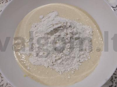 Obuolių-varškės pyragas iš orkaitės Žingsnis 5