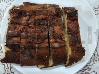 Obuolių-varškės pyragas iš orkaitės pagrindine nuotrauka