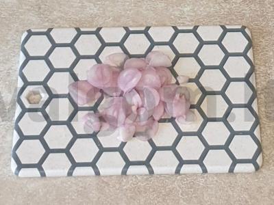 Kvapni pica su pomidorais ir šalotų svogūnais Žingsnis 1