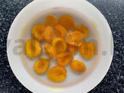 Grietinės pyragas su džiovintomis abrikosais Žingsnis 1