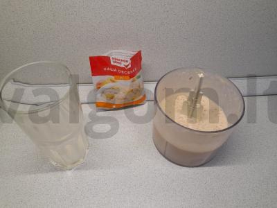 Pieno kokteilis su avižomis ir persiku Žingsnis 4