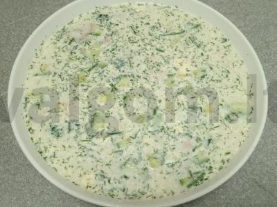 Okroška su vištienos krūtinėlėmis, wasabi ir kvassu Žingsnis 9