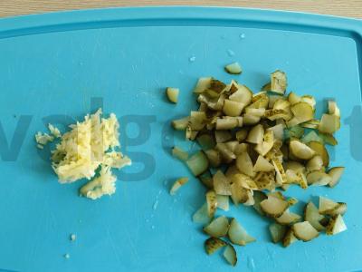 Lasagna su rūkytomis dešrelėmis Žingsnis 1