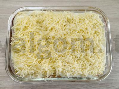 Lasagna su rūkytomis dešrelėmis Žingsnis 9