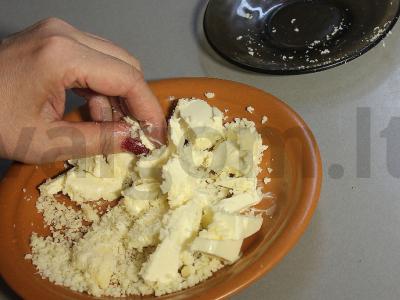 Kalakutų kotletai su sūriu Žingsnis 2