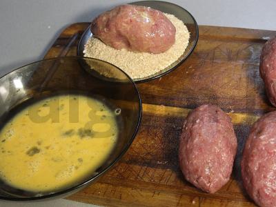 Kalakutų kotletai su sūriu Žingsnis 10