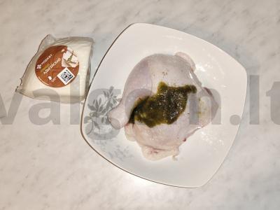 Vištienos šlaunelė su daržovėmis ir makaronais Žingsnis 1