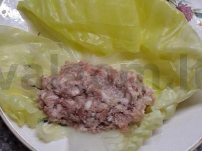 Kopūstų suktinukai piene Žingsnis 10