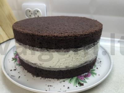 Tortas su sausainiais Žingsnis 14