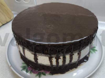 Tortas su sausainiais Žingsnis 15