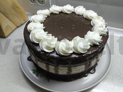 Tortas su sausainiais Žingsnis 16