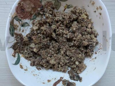 Salotos su žuvies konservais ir kiaušiniu Žingsnis 6