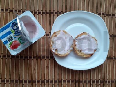 Skrebučiai su kiviais ir jogurtu Žingsnis 3