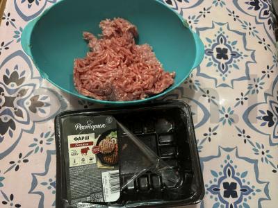 Mėsos kukuliai su ryžiais ir grybais Žingsnis 1