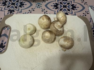 Mėsos kukuliai su ryžiais ir grybais Žingsnis 3