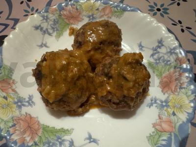 Mėsos kukuliai su ryžiais ir grybais pagrindine nuotrauka