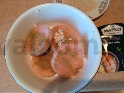 Lašiša, kepta su terijaki padažu ir sezamu Žingsnis 2