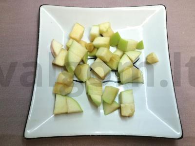 Grūdų košė su obuoliais Žingsnis 3