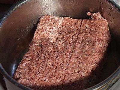 Jautienos kotletai su grybų įdaru ir sūriu Žingsnis 2