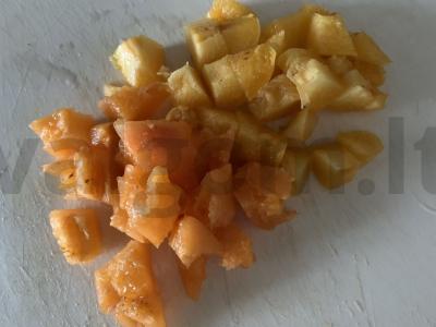 Varškės apkepas su abrikosais Žingsnis 3