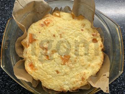 Varškės apkepas su abrikosais Žingsnis 6