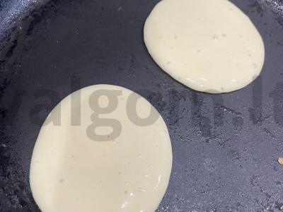 Blynai su cukraus pudra Žingsnis 5