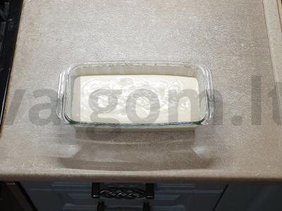 Varškės apkepas su džiovintomis abrikosais pusryčiams Žingsnis 5