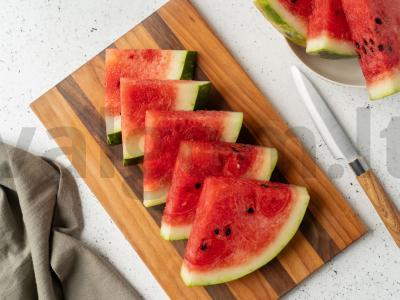 Marinuotas arbūzas su garstyčiomis Žingsnis 1