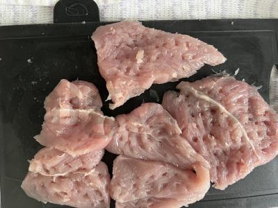 Kalakutiena grietinėlės-garstyčių padaže Žingsnis 1