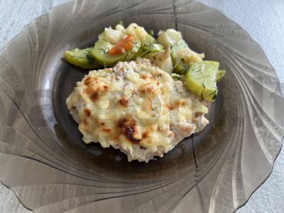 Kalakutiena grietinėlės-garstyčių padaže pagrindine nuotrauka