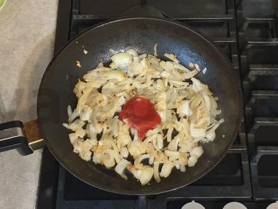 Kvapnus vištienos filė aštriame karčiojo padaže Žingsnis 5