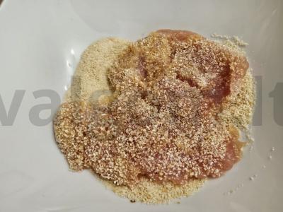 Burgeris su kiaulienos kotletu Žingsnis 1