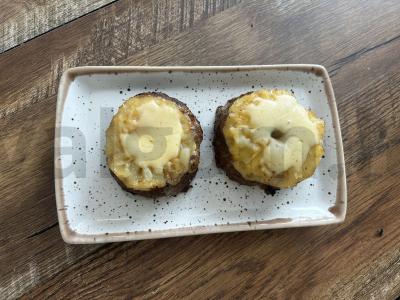 Faršo lizdai su ananasais ir sūriu pagrindine nuotrauka