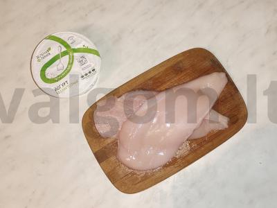 Vištienos filė jogurto padaže su česnaku Žingsnis 1