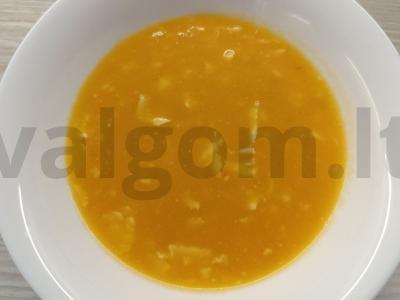 Daržovių sriuba-pyragas su adygei sūriu pagrindine nuotrauka