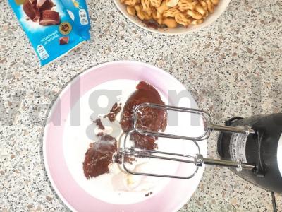 Sausainių tortas „Žuvytės“ Žingsnis 1