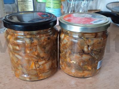 Kepti grybai pomidoruose žiemai pagrindine nuotrauka