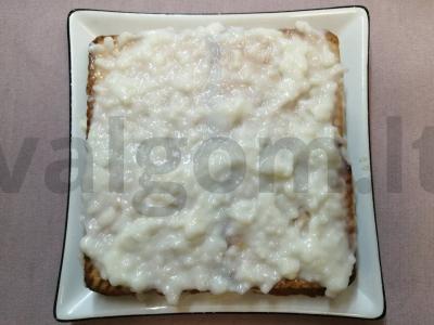 Mini tortas iš cukraus sausainių su kremu Žingsnis 6