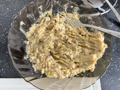 Tostai su tunu ir avokadu Žingsnis 7