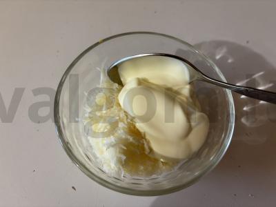 Kepta sūrio kepurėlė ritinėliams Žingsnis 2