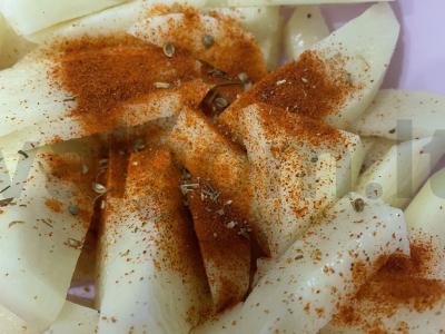 Kaimiški bulvės su paprika ir kardamonu Žingsnis 3