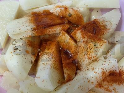 Kaimiški bulvės su paprika ir kardamonu Žingsnis 4