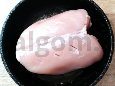 Aštrus vištienos krūtinėlė su kaulu Žingsnis 2