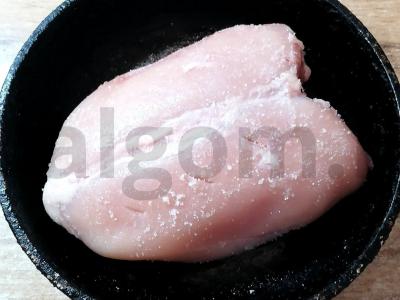 Aštrus vištienos krūtinėlė su kaulu Žingsnis 3