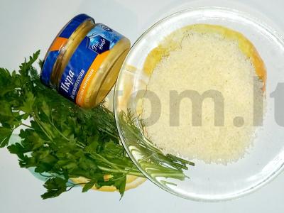 Keptas bulvės su delikatesine ikra Žingsnis 2