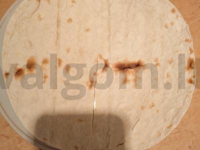 Karpadų ir sūrio vokelis Žingsnis 2