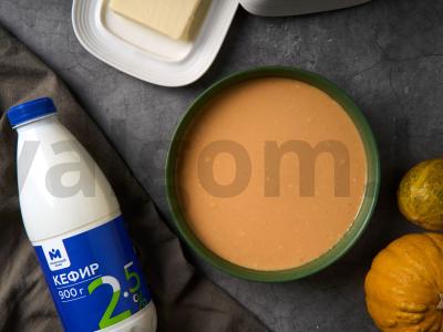 Moliūgų blynai su cinamonu Žingsnis 3