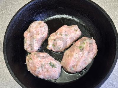 Kiaulienos kotletai su kvinoja Žingsnis 6